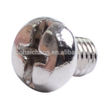 Automobile stainless steel pan head cross M4 screw